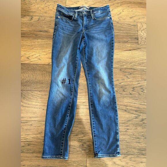 Athleta Sculptek Hi Rise Skinny Jeans Azure Wash - Picture 2 of 10